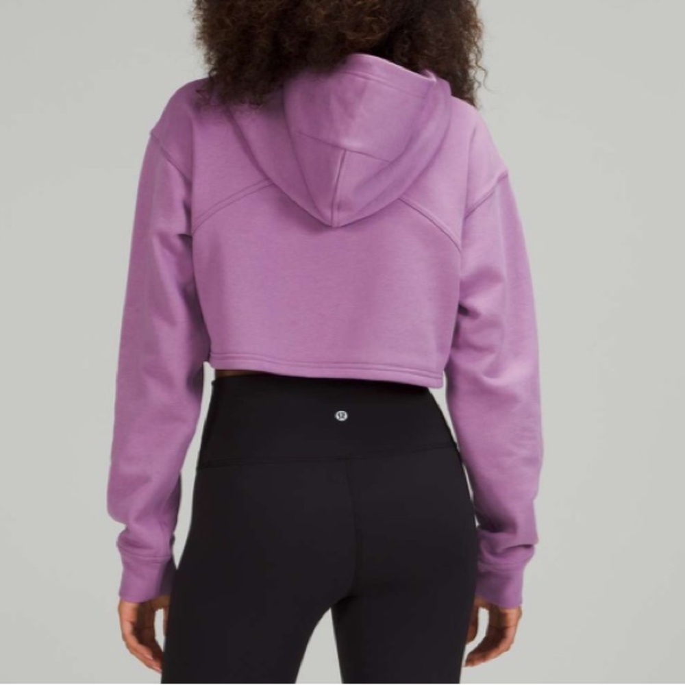 NWOT Lululemon All Yours Cropped Hoodie
Wisteria Purple